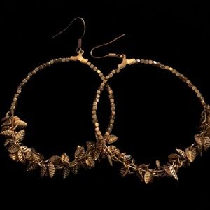 Gold Dangle Earrings